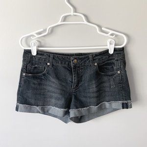 Forever 21 Black Jean Shorts